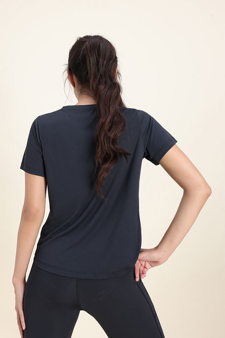 Zelocity Quick Dry Relaxed Top - Black Beauty — image 4